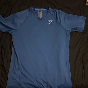 Gymshark Men's Blue Tee